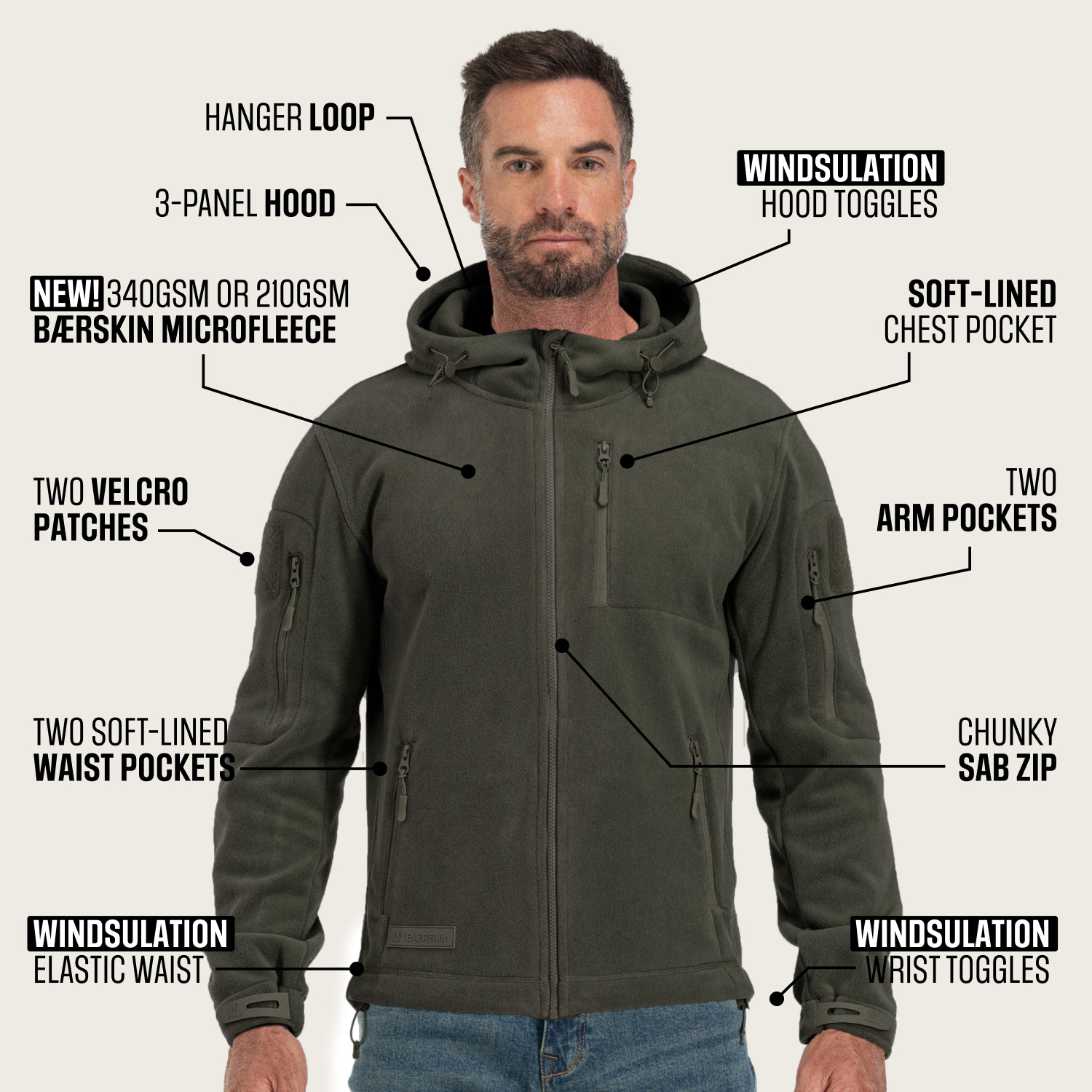 BAERSkin Tactical Supply Co. Get comfort out in the wild.