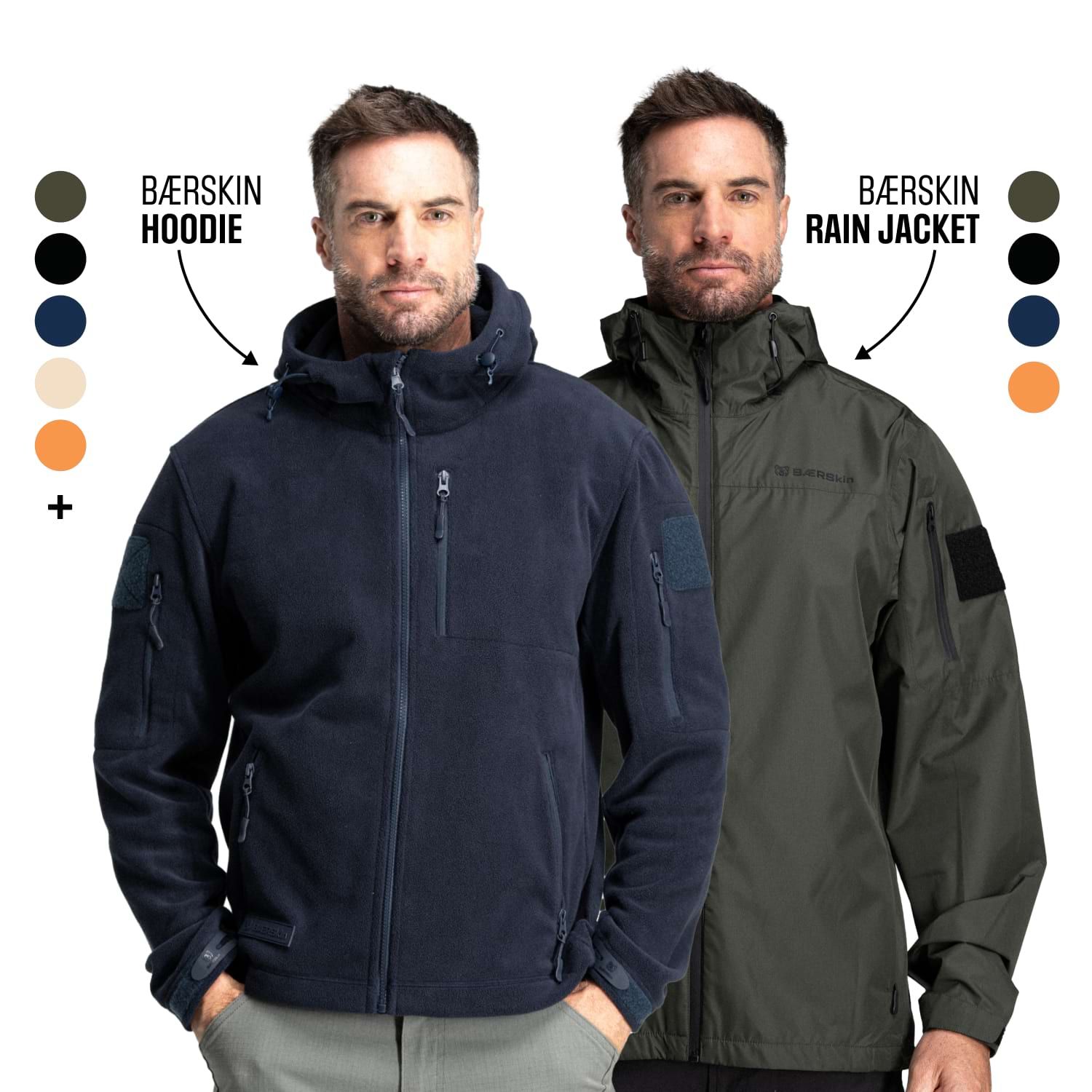 新品 Makuake STRETCH BARRIER JKT & PT BÆRSkin 3-in-1 (Hoodie 4.0 + Rain Jacket 2.0) | BÆRSkin Tactical