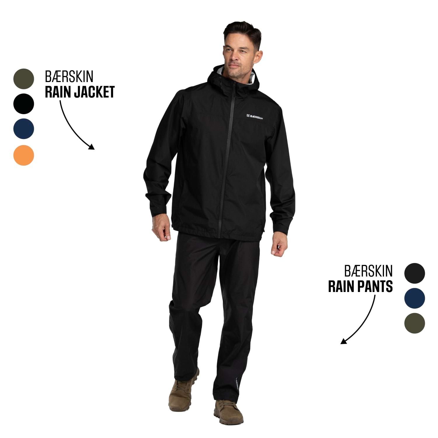 【:CASE】RAINY JACKET  PANTS Amazon.com: Rain Suit for Men Women EVA Ultra-Lite