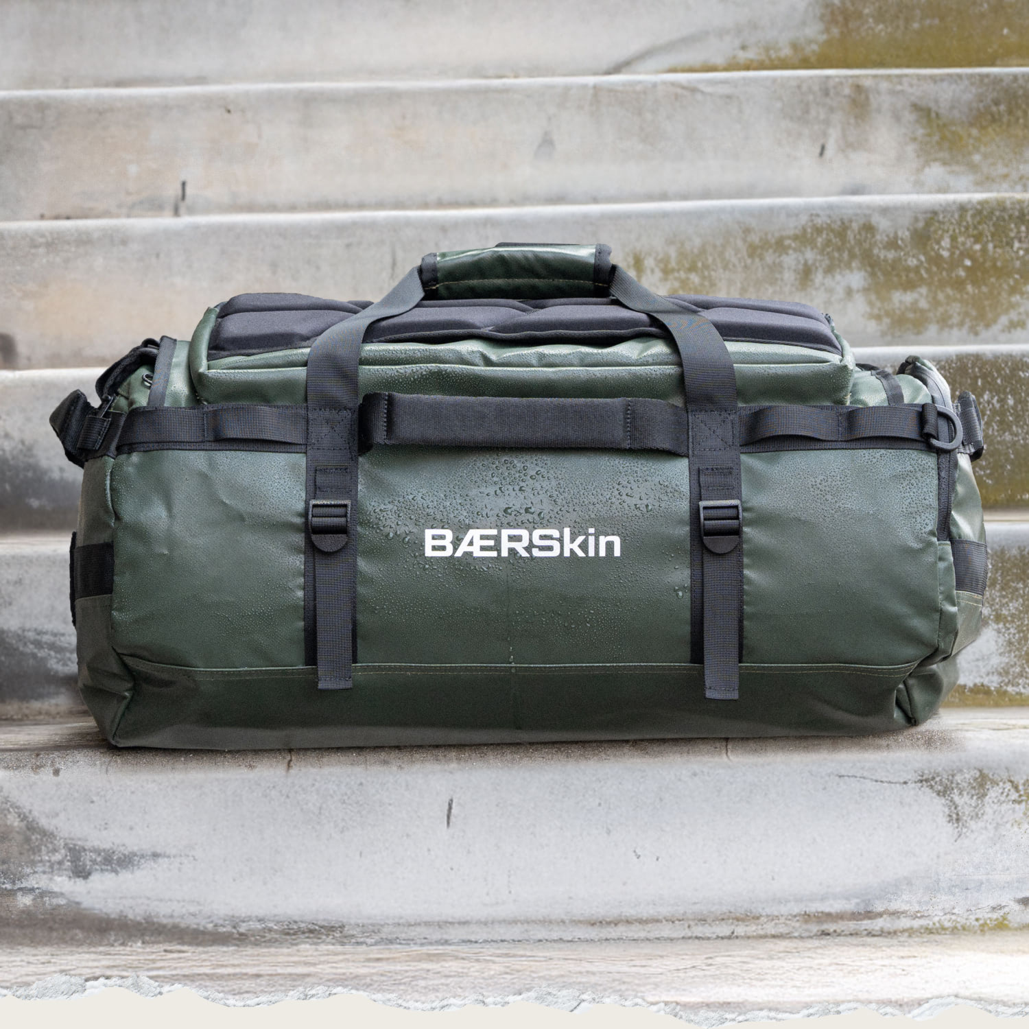 BAERSKIN INDESTRUCTIBLE WATERPROOF BACKPACK DUFFEL BAG