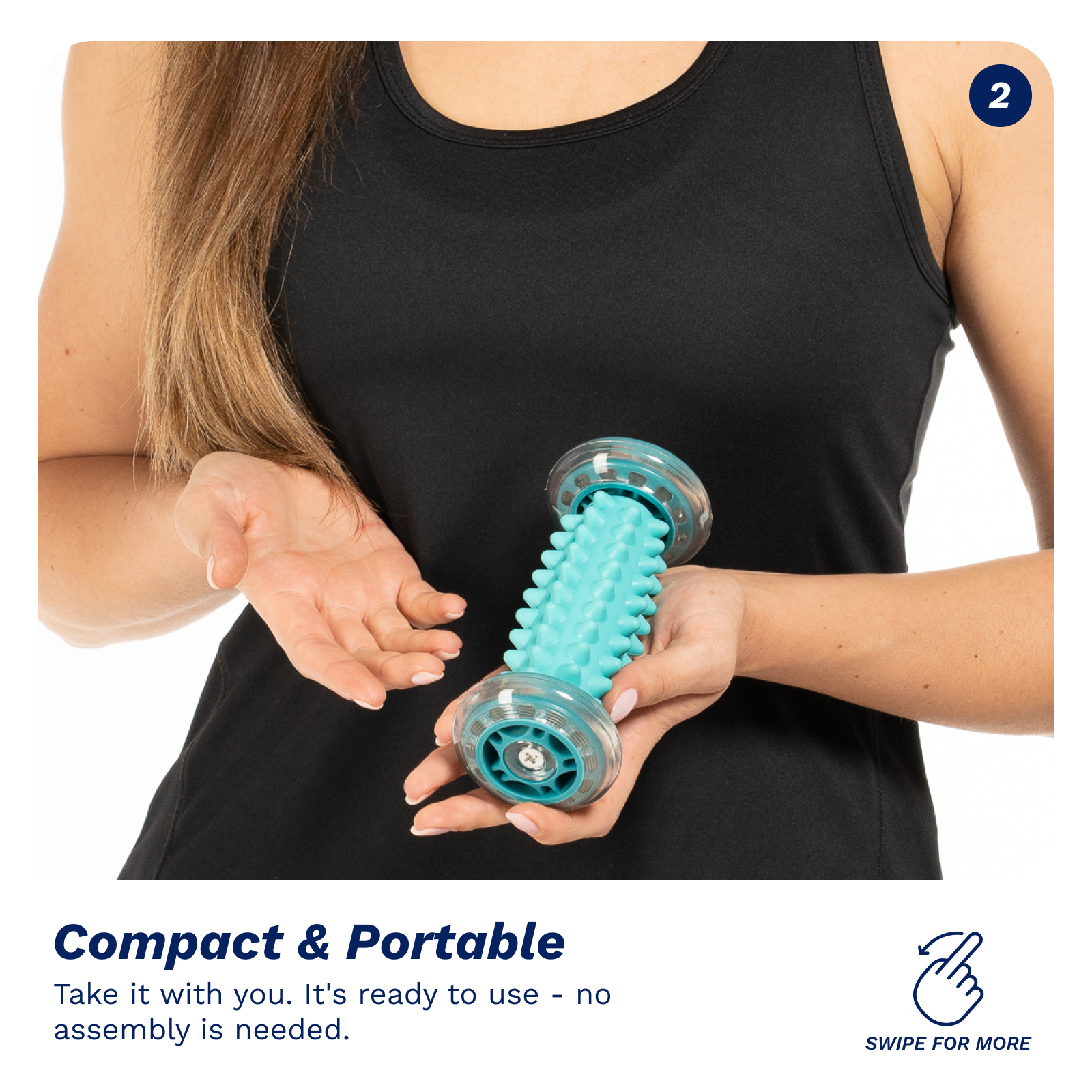 Arch Motion Foot Roller + Massage Ball Set Hyper Arch Motion